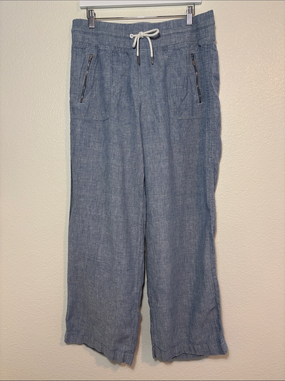 Athleta 100% Linen Wide Leg Pants Size 16 | summer | resortwear | coastal grandm